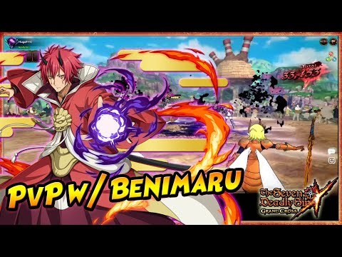 Open 3 SSR TIKET + PVP w/ BENIMARU "MAX Power" - The Seven Deadly Sins: Grand Cross