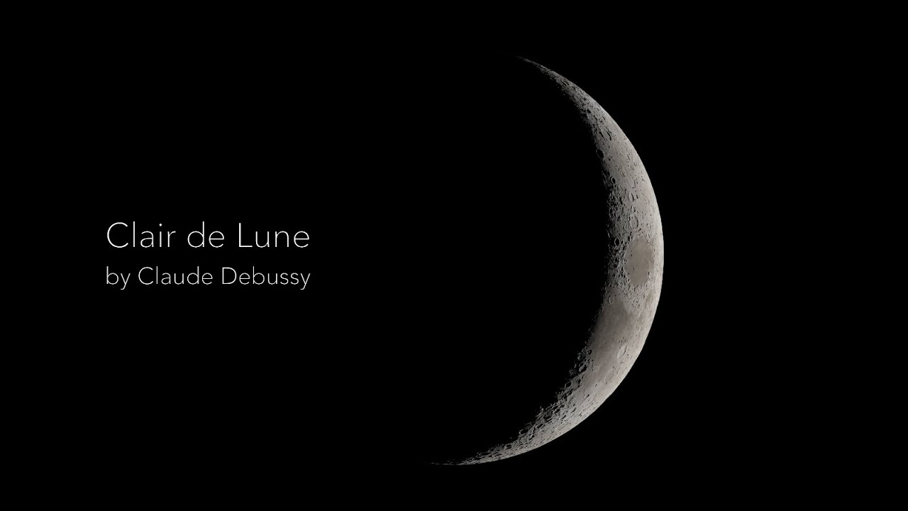 Clair de Lune - by Debussy [Flown in Space July 28, 2021 | ℗ Artemis Music] - YouTube