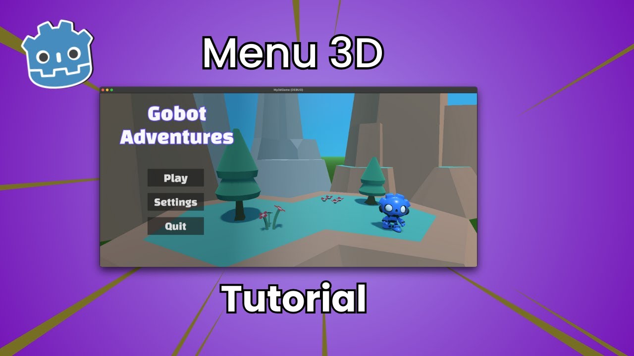 Godot Menu 3D Tutorial