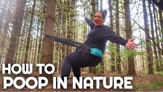 How to Poop in the Woods | Hovermaster 4000 | Beginners Guide to Going to the Bathroom Outdoors