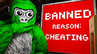 I Got BANNED In Gorilla Tag...