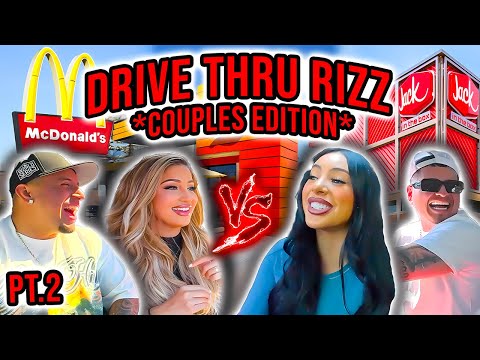 DRIVE-THRU RIZZ mit BENNY UND ALONDRA!!
