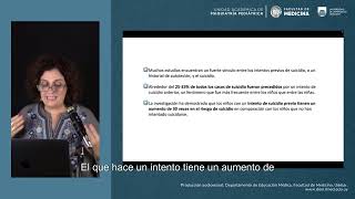8.3 Problemas prevalentes en la adolescencia: conductas autolesivas | Dra. Martínez