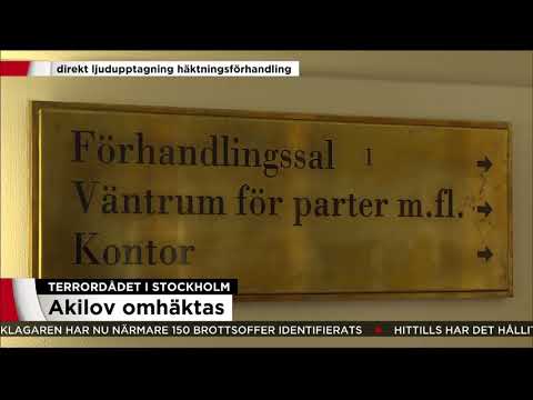 Akilov omhäktas - Nyheterna (TV4)