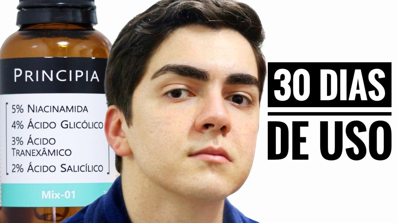 MIX-01 30 dias de Uso! Principia Skincare | Niacinamida | Ácido Glicólico | Ácido Salicílico |