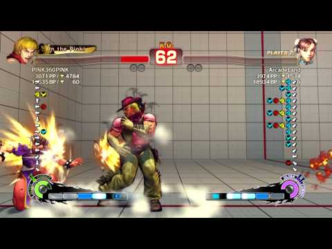 AE 2012 JAP - PINK360PINK (Ken) vs ArcadeLand (Chun Li)- XBL Ranked
