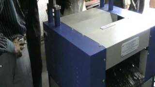 Video of Two Stage Shredder Machine