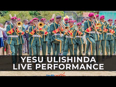 Yesu Ulishinda live performance in Mutituni - AIC Bomani Battalion Brass Band
