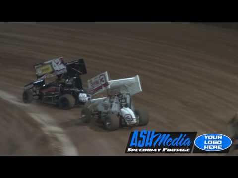 Sprintcars: ECL Track Championship B-Main Race Highlights - May 2017 - Archerfield Speedway