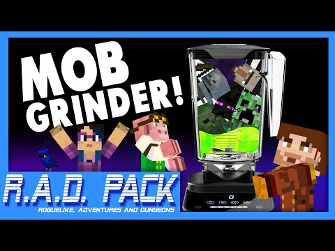 Stumpt - Mob Grinder! - Minecraft: R.A.D Pack #9 (Roguelike, Adventures and Dungeons Modpack)
