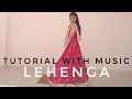 Lehenga Dance TUTORIAL with Music | Jass Manak | Vartika Saini | Easy Dance steps on Lehenga | लहंगा