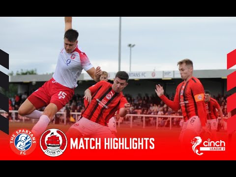 The Spartans 1 - 1 Clyde | 5th August 2023 | cinch League 2 | Full Highlights