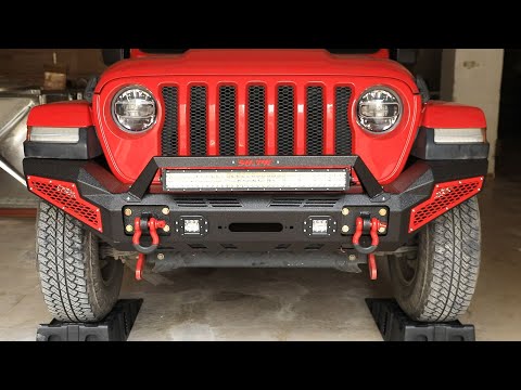 Sunpie Jeep Wrangler Front Bumper Installation | Install Guide