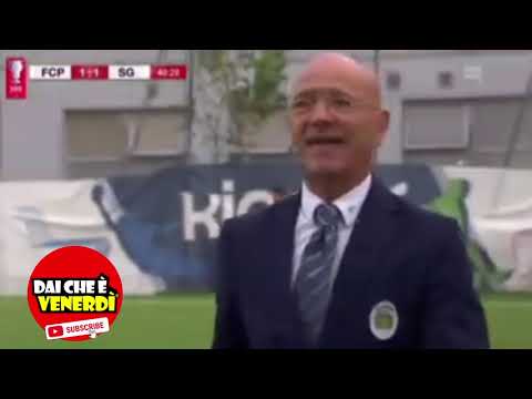 Coppa Svizzera, Beppe Sannino si sfoga durante la partita Paradiso vs San Gallo