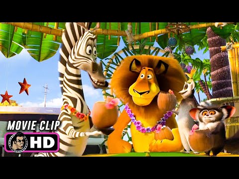MADAGASCAR Clip - Spitting Toast (2005) Ben Stiller