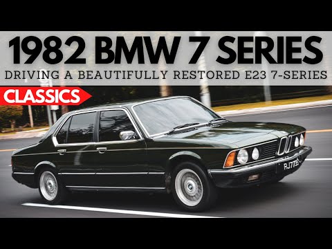 Driving The First Ever BMW 7-Series - The E23!