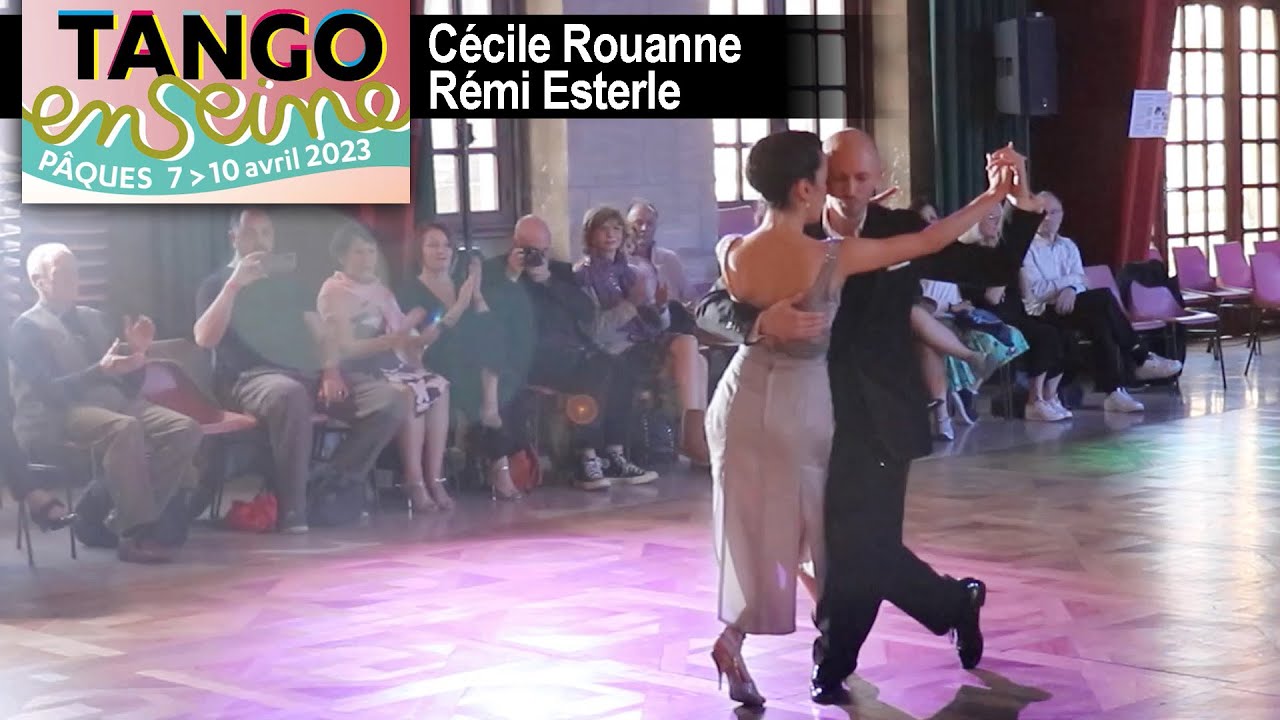 Cécile Rouanne et Rémi Esterle - 1er festival Tango en Seine - 7 avril 2023 - TangoEmoi Rouen