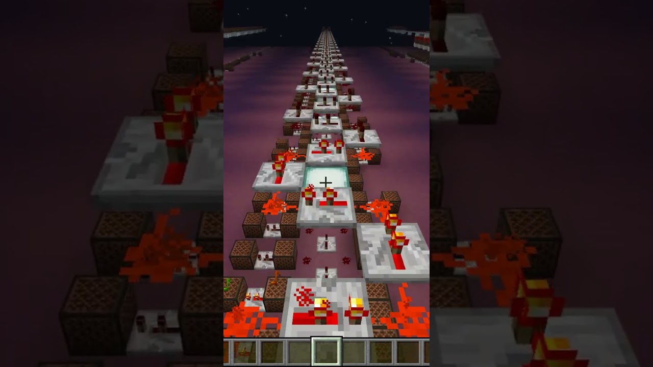 【ぼっち・ざ・ろっく！】「星座になれたら」秀華祭のギターソロをマイクラで再現してみた#Shorts