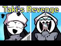 FRIDAY NIGHT FUNKIN VS Taki S Revenge FULL WEEK Cutscenes FNF Mod Hard Friday Night Fever Town