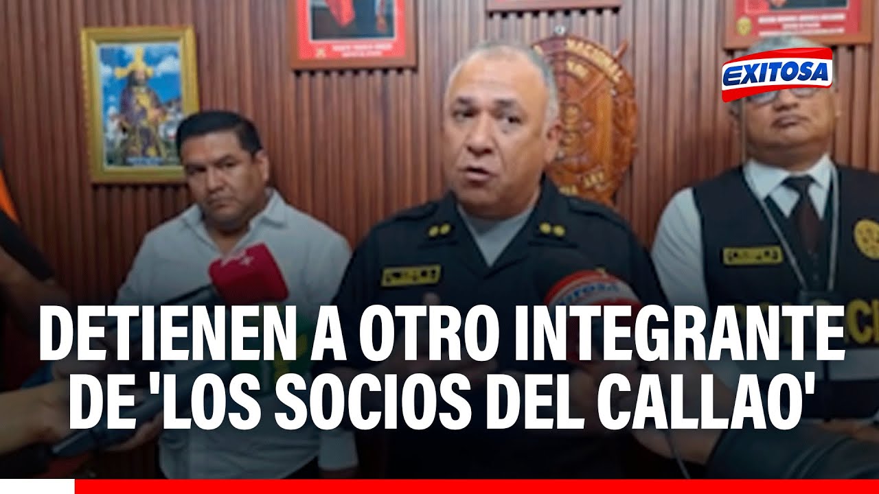 🔴🔵 'Los Socios del Callao': Detienen a otro integrante de la presunta red criminal