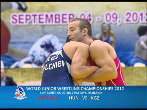 WORLD JUNIOR WRESTLING CHAMPIONSHIPS 2012_HUN VS KGZ