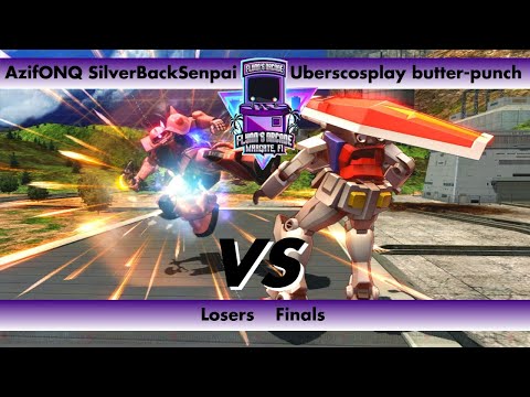Flynn's Arcade 071 Losers Finals - AzifONQ SilverBackSenpai vs Uberscosplay  butter-punch Gundam