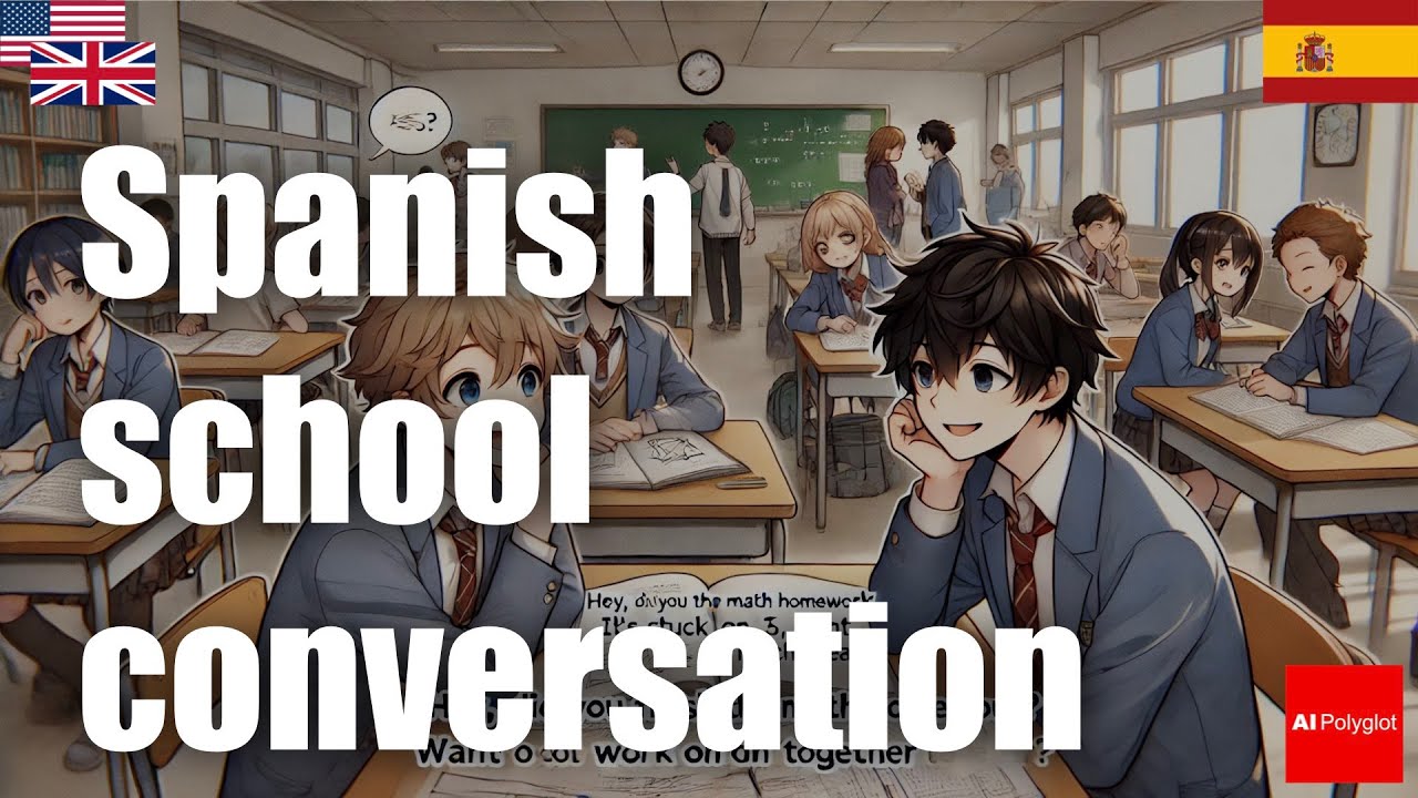 Spanish school conversation | Basic practice | Required to learn Spanish school conversation | Basic practice | Required to learn