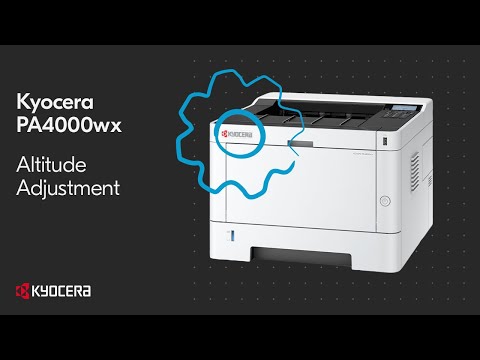 Kyocera PA3500wx — настройка высоты над уровнем моря