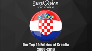 Eurovision 2000-2016: Our Top 15 of Croatia