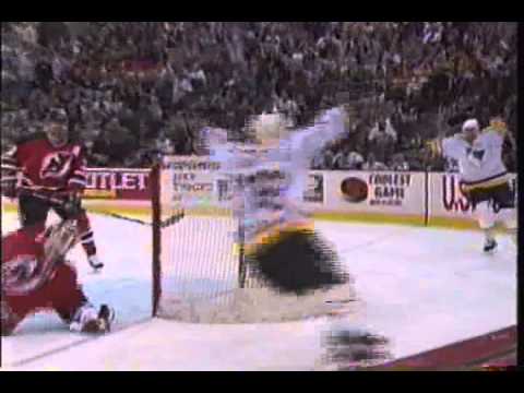 Jeff Christian 1st NHL Goal with Pittsburgh vs New Jersey