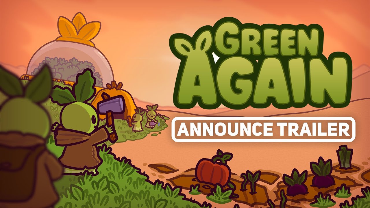 Green Again - Cozy City Builder Announcement Trailer