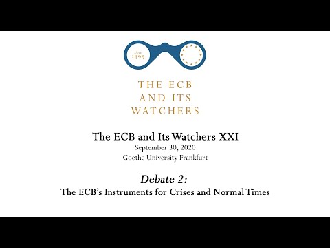 The ECB and Its Watchers XXI - Debate 2