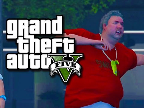 GTA 5 Next Gen Funny Moments!  (Small Fan For a Big Man!)  Xbox One Gameplay!