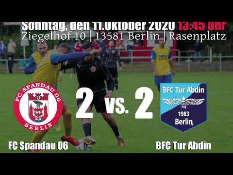 Zusammenfassung des Freundschaftsspiels FC Spandau 06 gegen BFC Tur Abdin