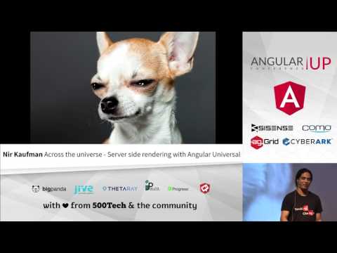 Nir Kaufman - Server Side Rendering with Angular Universal