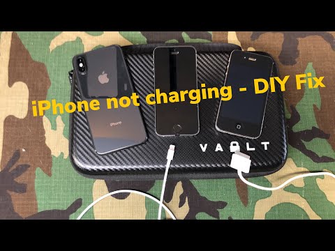 Easy DIY Fix!! for iPhones Not Charging,  loose lightning cable etc. (for All iPhones & iPad)