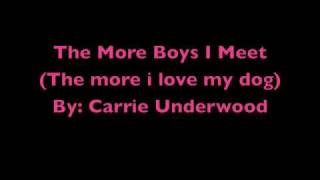 The More Boys I Meet (The More I Love My Dog) with Lyrics