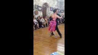 Jonatan Froehlich & Julia Gorina at St Hilarion Castle Milonga November 25th 2012