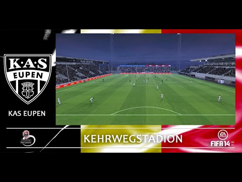 Kehrwegstadion, KAS Eupen. FIFA 14/16 Stadium Presentation