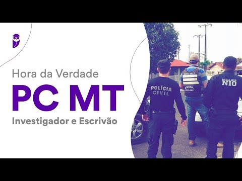 Hora da Verdade PC MT - Investigador e Escrivão: Língua Portuguesa - Prof. Fabrício Dutra