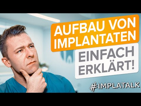 Wie ist ein Implantat aufgebaut? | Aufbau von Zahnimplantaten einfach erklärt!