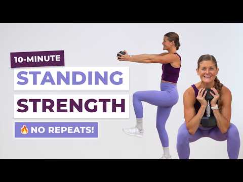 10-minütiges Hanteltraining für Anfänger (Training im Stehen)