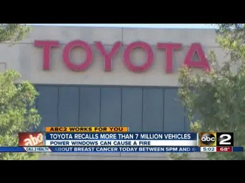 Toyota recalls over 7 million vehicles