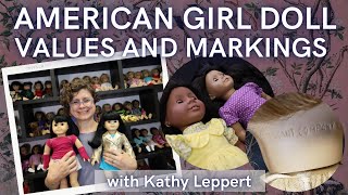 AMERICAN GIRL DOLL VALUES AND MARKINGS | PLEASANT COMPANY VS