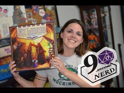 90 Second Nerd Board Game Review: Ex Libris
