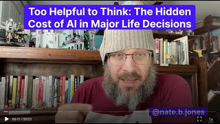 Too Helpful to Think: The Hidden Cost of AI in Major Life Decisions