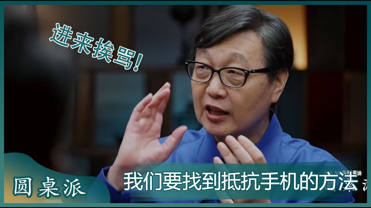 许子东：我们要找到抵抗手机的方法！#圆桌派 #窦文涛
