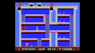 MSX Game: Demon Crystal Saga II - Knither Special (1987 Dempa)