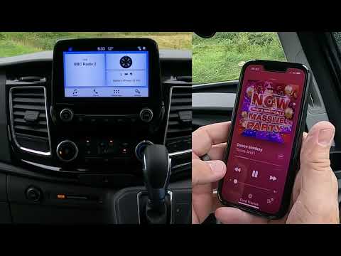 How to play music from a mobile through the Sync 3 system in a 2019 Ford