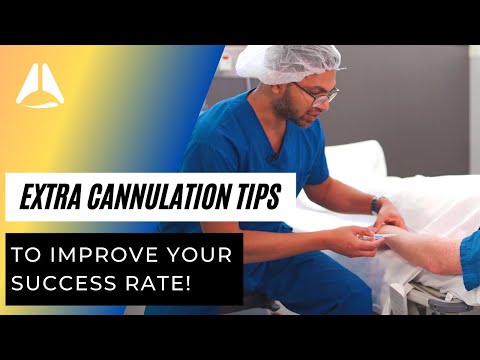Extra IV cannulation tips to help you succeed!